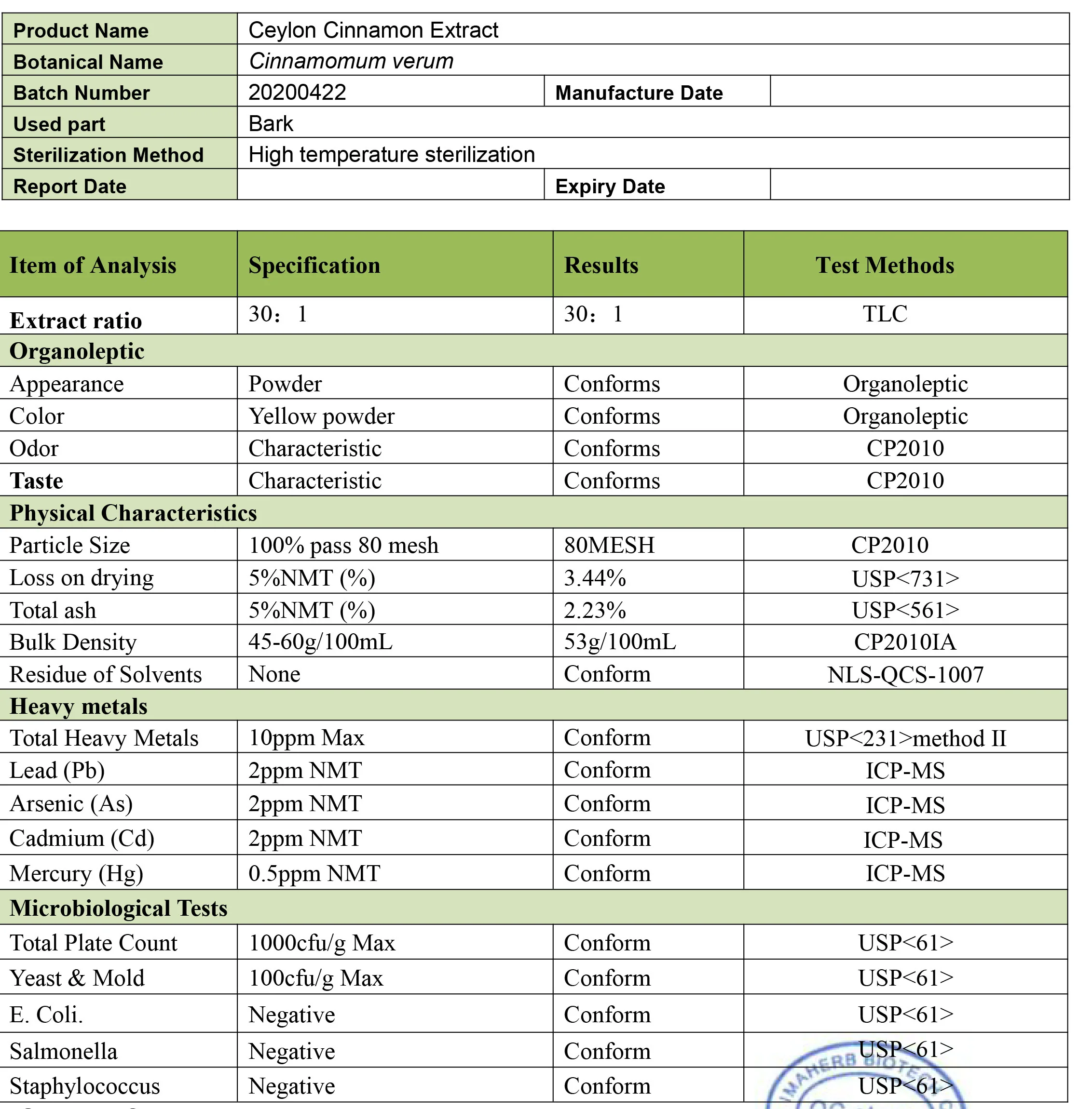 Cinnamon Extract (Ceylon) 2000mg Tablets - Image 4