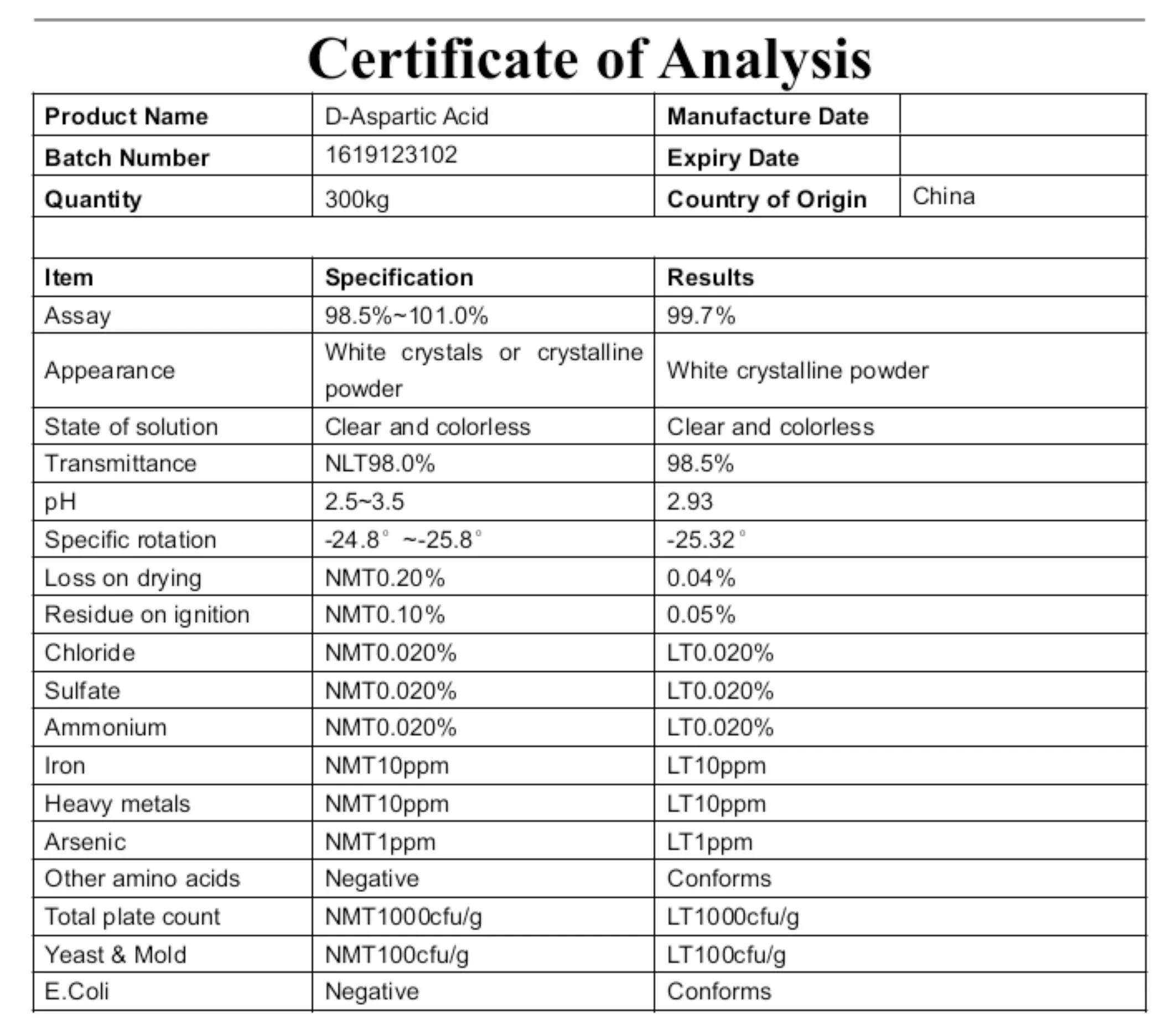 D Aspartic Acid (DAA) 500mg Capsules - Image 4