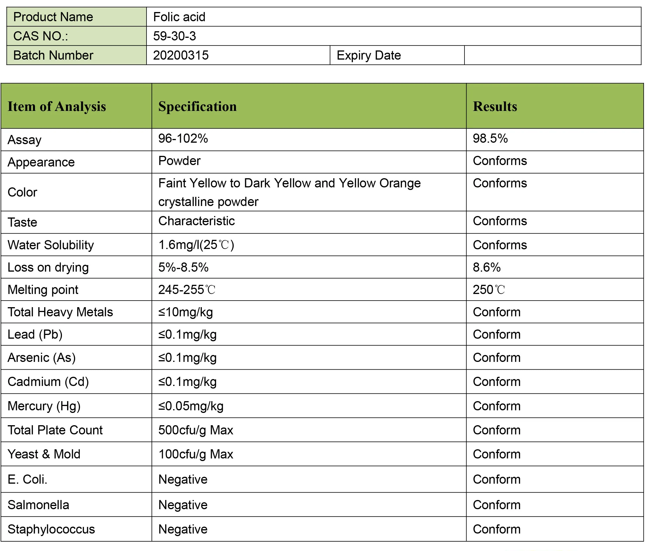 Folic Acid (Vitamin B9) 400mcg Tablets - Image 4