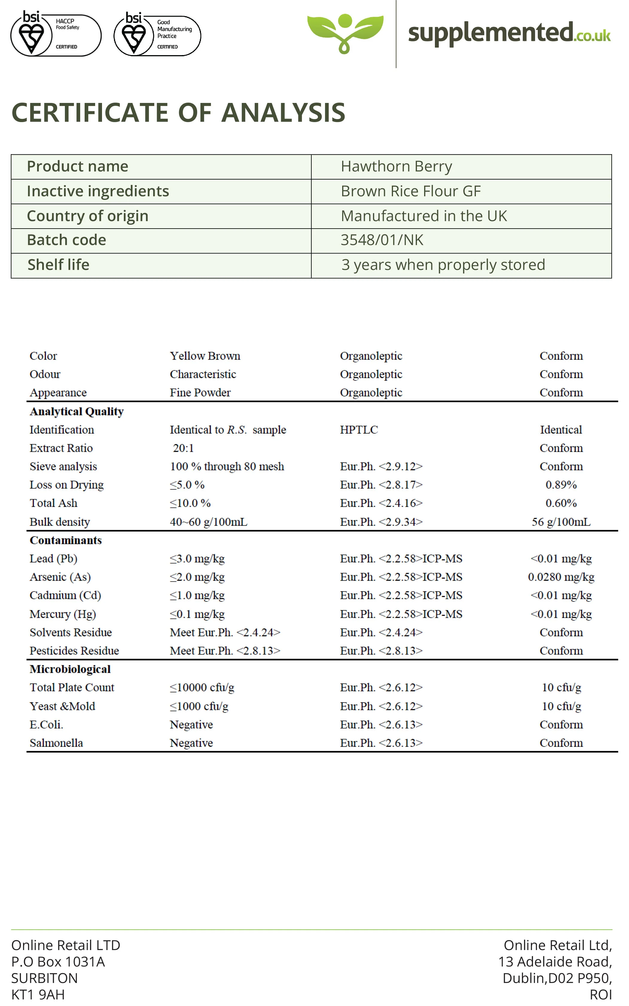 Hawthorn Berry 3600mg Capsules - Image 4