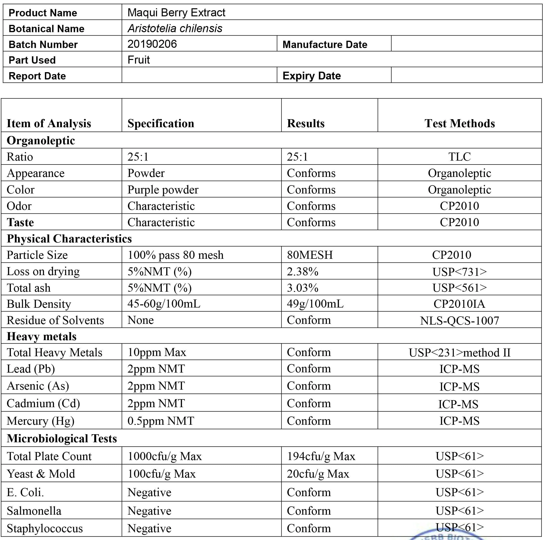 Maqui Berry 2000mg Tablets - Image 3