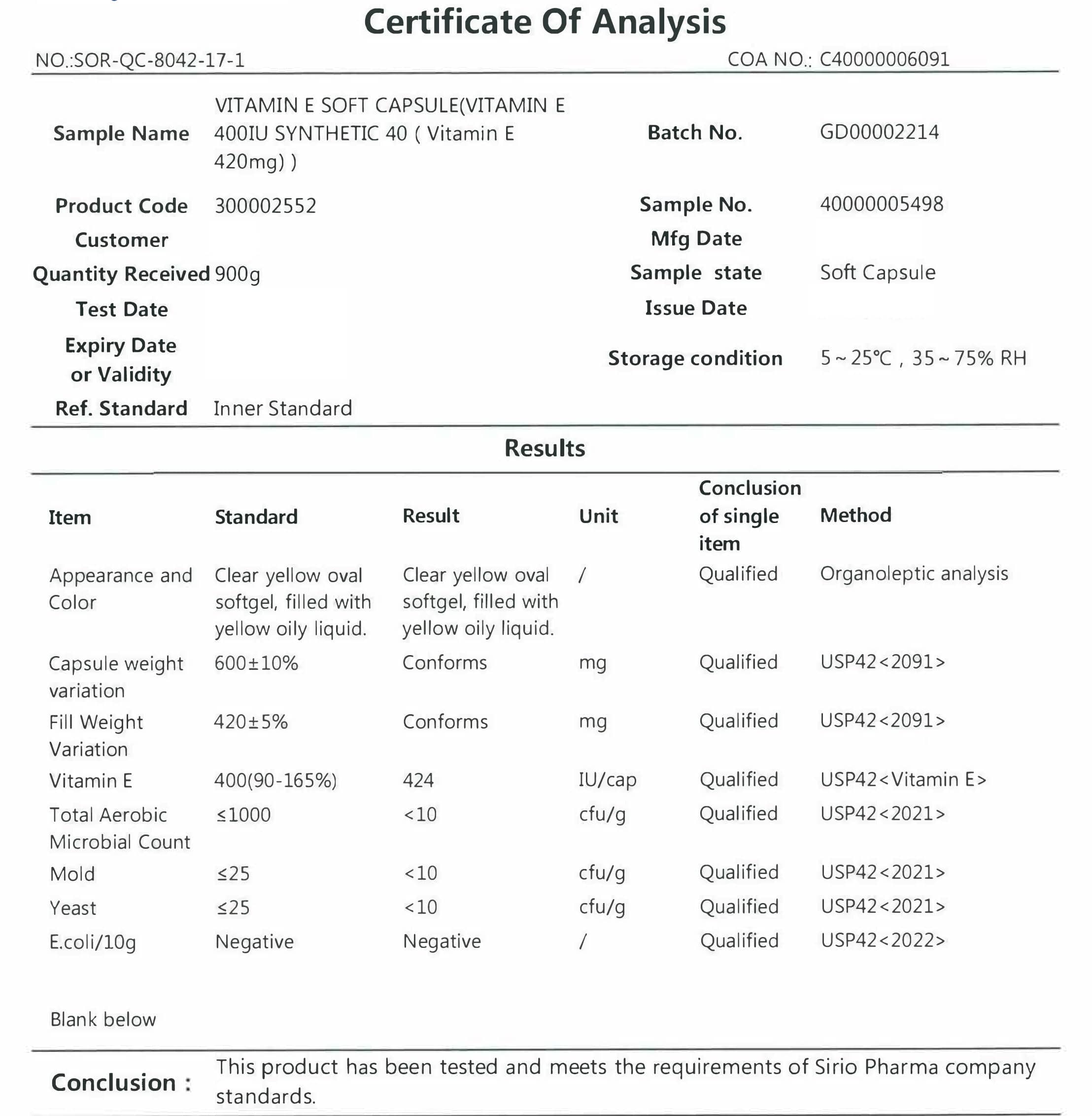 Vitamin E 400iu Softgel Capsules - Image 4